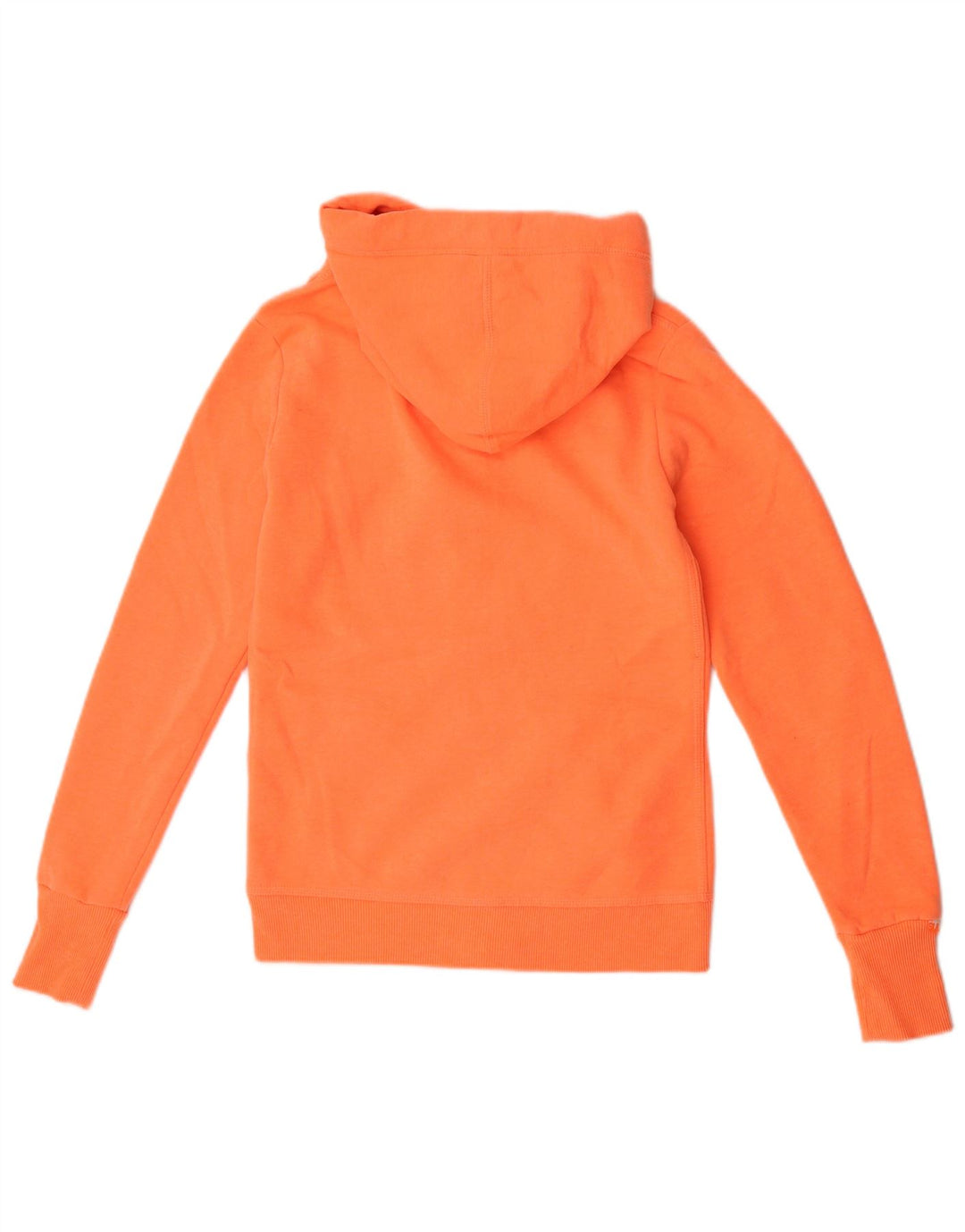 Pulover Superdry pentru femei, cu fermoar, poliester portocaliu mic