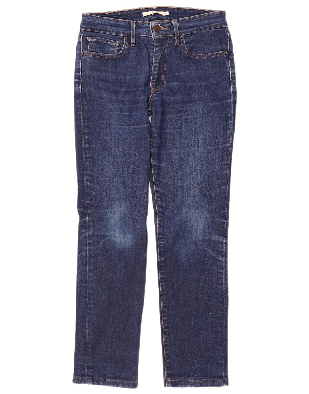 Blugi Levi's 712 Slim pentru femei W27 L27 Bumbac albastru