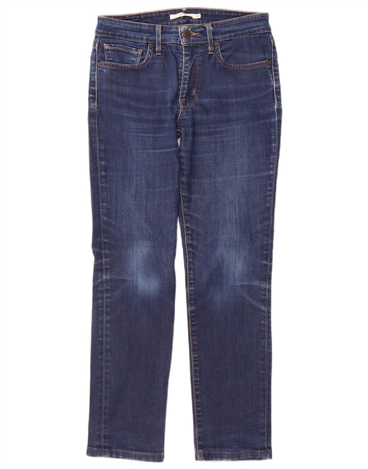 Blugi Levi's 712 Slim pentru femei W27 L27 Bumbac albastru
