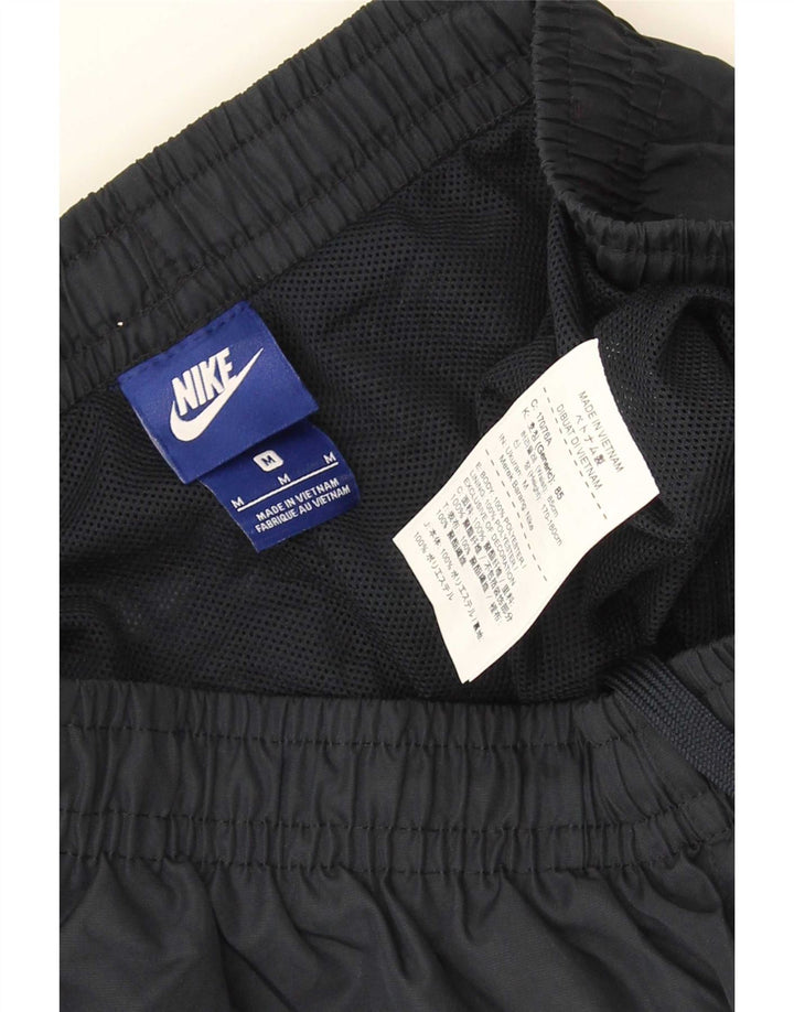 Pantaloni de trening Nike pentru bărbați, poliester mediu negru