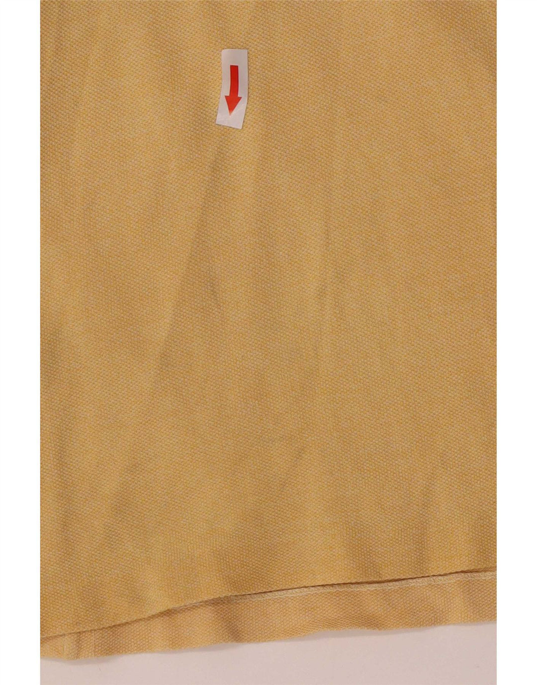 Tricou polo Lacoste pentru bărbați mărimea 5 mare, galben din bumbac