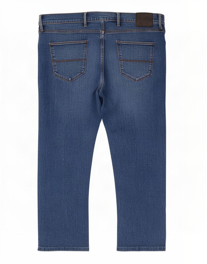 Blugi slim pentru bărbați Marks & Spencer W38 L29 Bumbac albastru