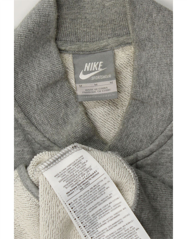 Jachetă de trening Nike pentru bărbați, bumbac, gri mediu