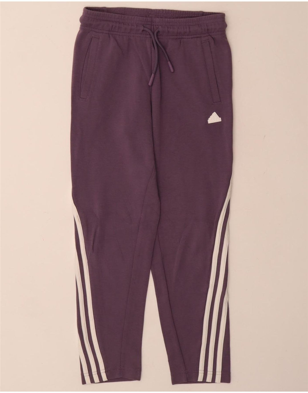Pantaloni de trening ADIDAS pentru fete 11-12 ani violet