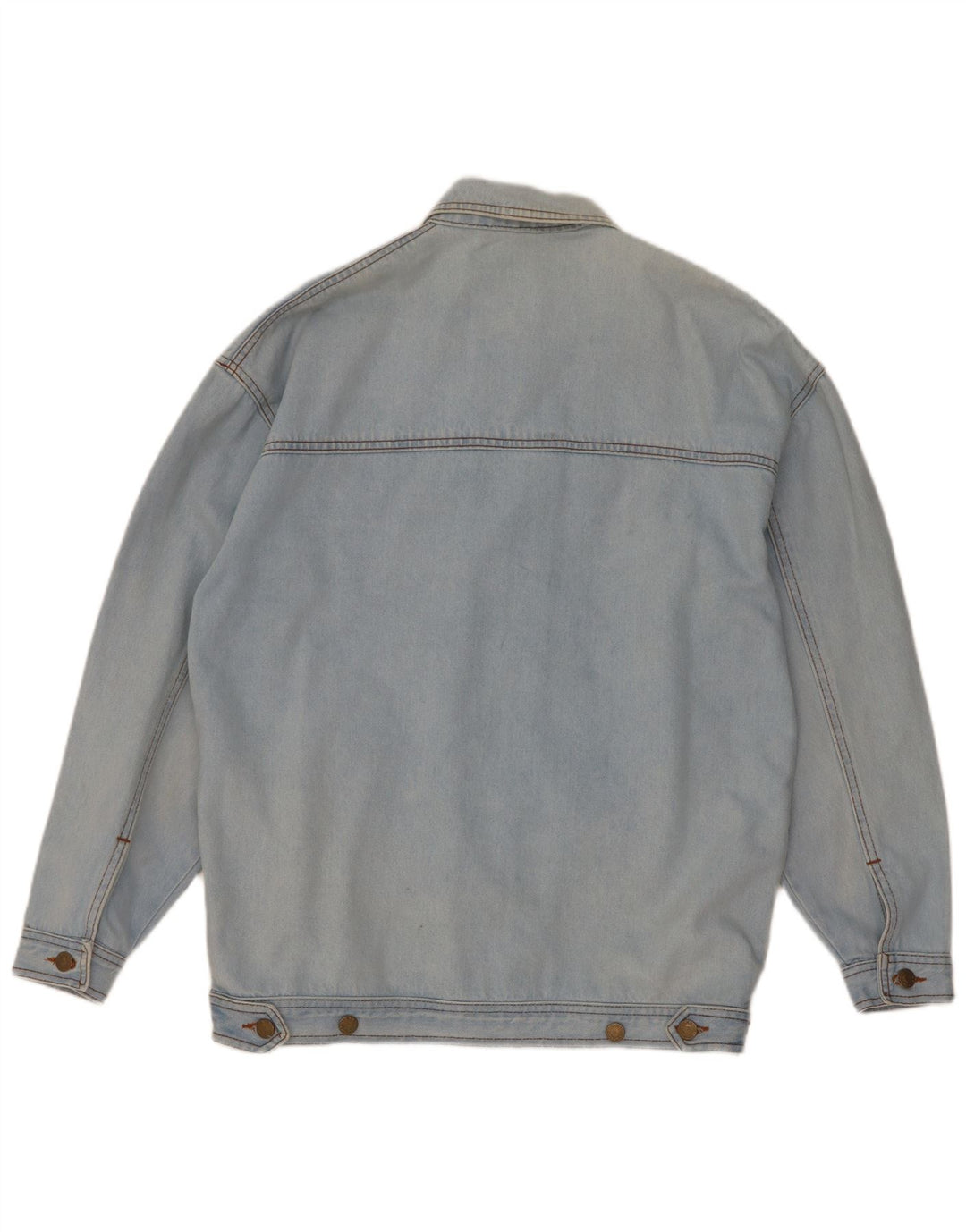 Together Womens Oversized Denim Jacket UK 10 Small Blue Bumbac Noutate