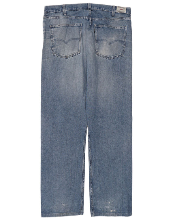 Blugi drepti pentru bărbați Levi's W38 L34 albastru