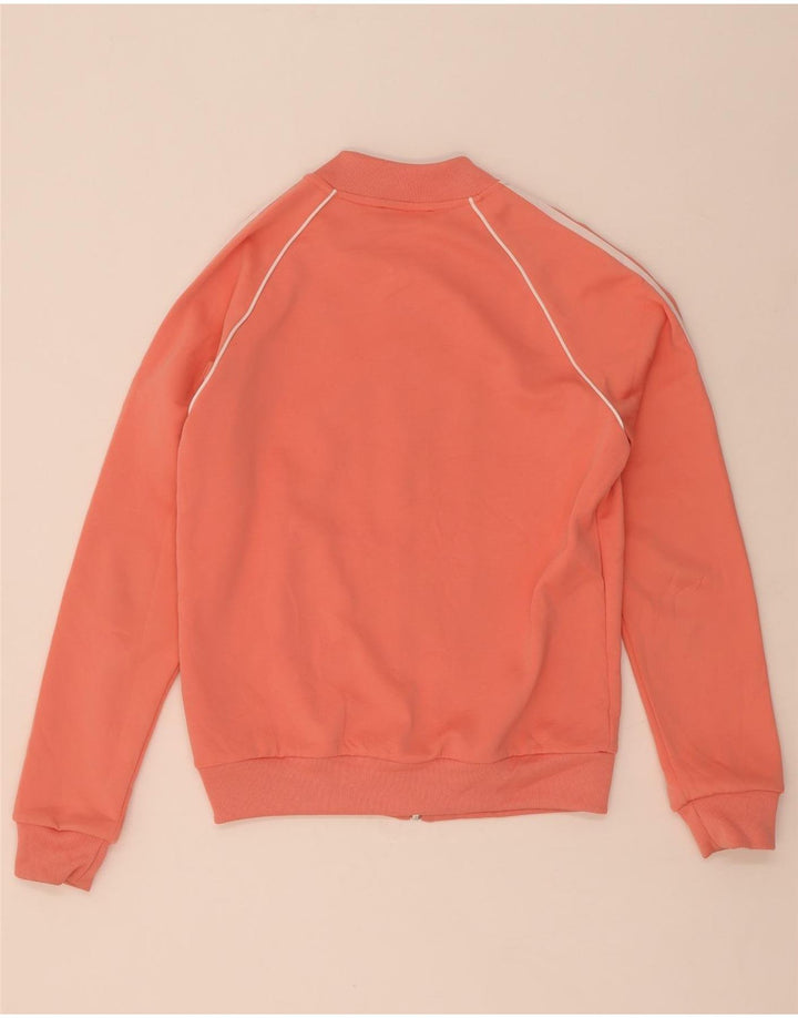 Jachetă de top pentru trening Adidas pentru femei UK 8 Small Pink