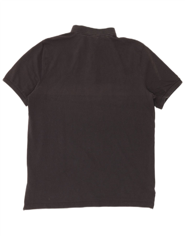 Tricou polo Nike pentru bărbați, mare, negru, bumbac