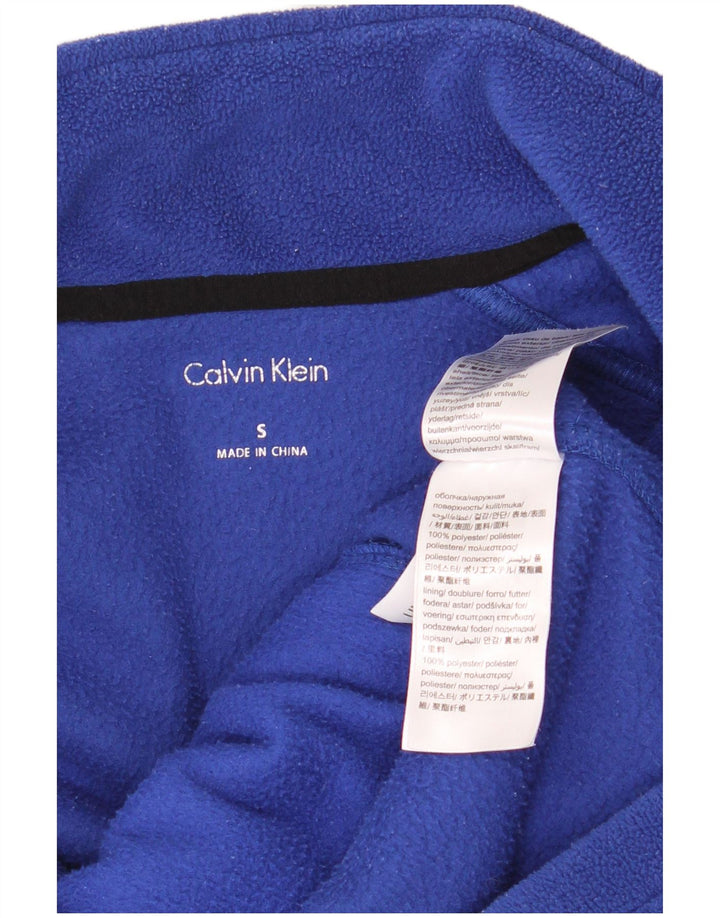 Jachetă din lână Calvin Klein pentru damă, UK 10, albastru, color block
