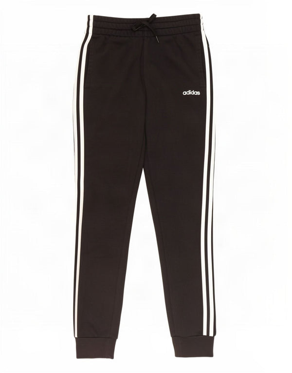 Pantaloni de trening Adidas pentru femei Joggeri UK 4/6 XS Bumbac negru