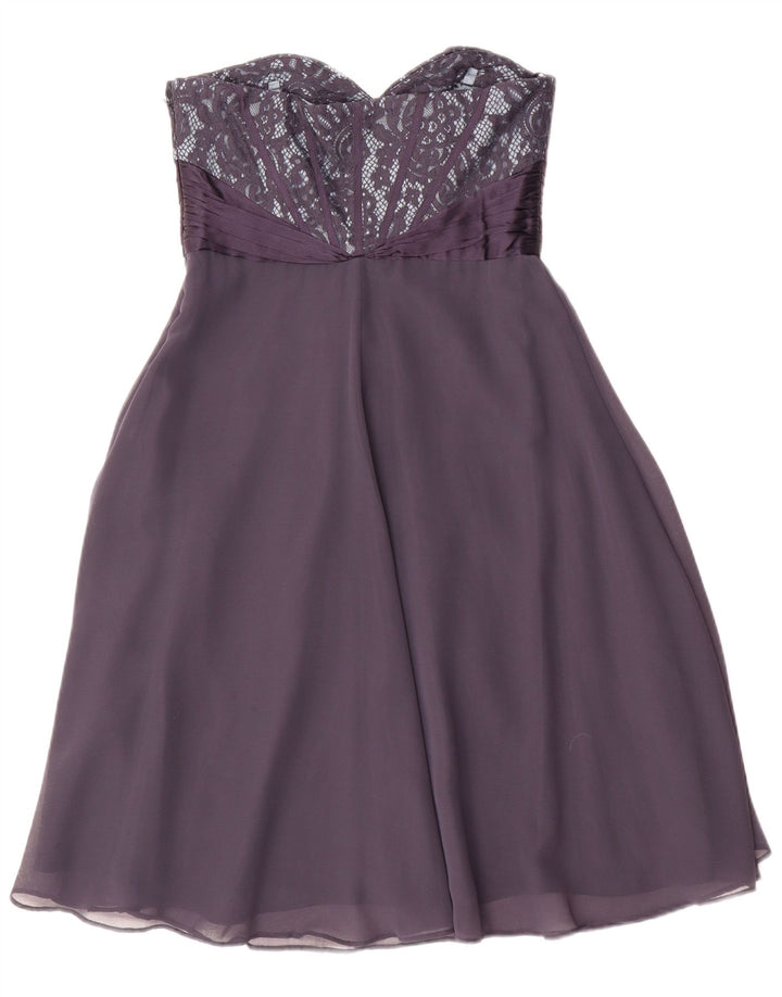 Rochie fără bretele pentru femei Coast UK 10 Poliester violet mic