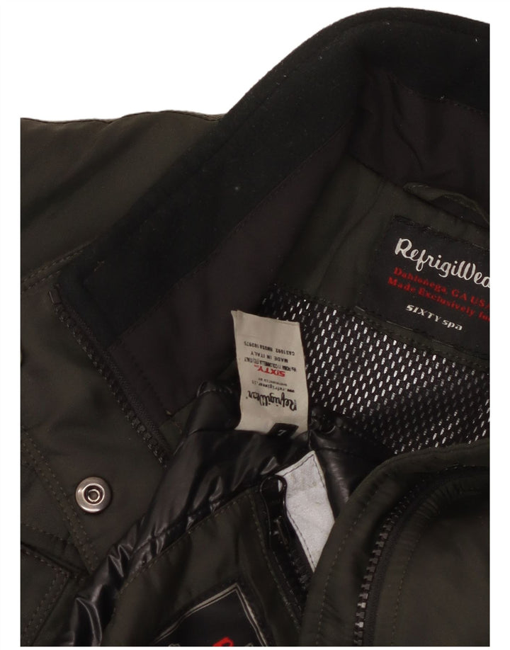 Jachetă Utilitară pentru Femei Refrigiwear UK 14 Mare Kaki Nylon