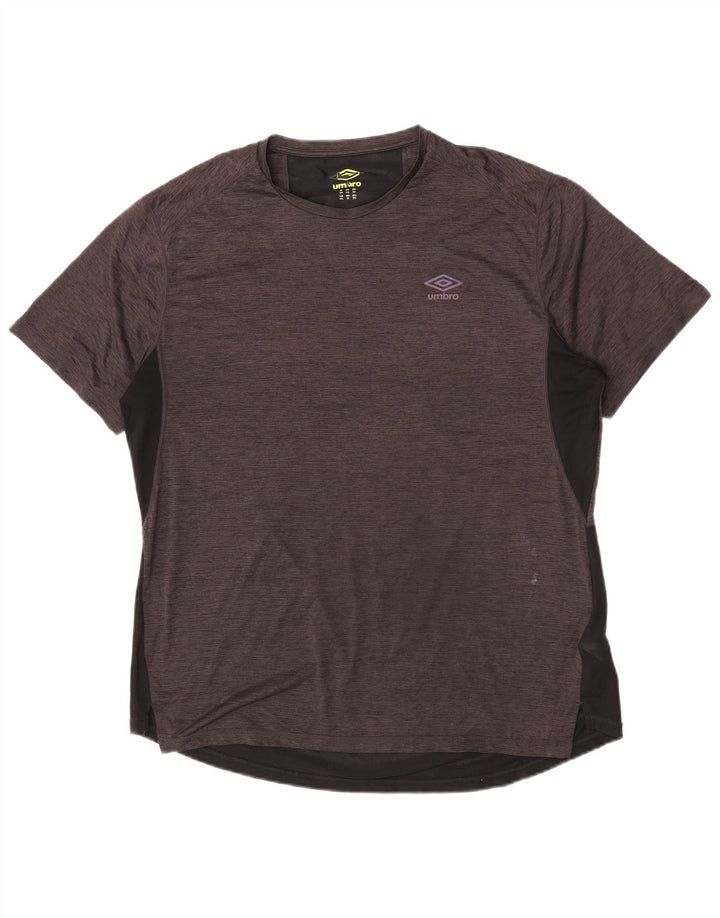 Tricou Umbro Bărbați Top 2XL Gri Poliester Colorblock