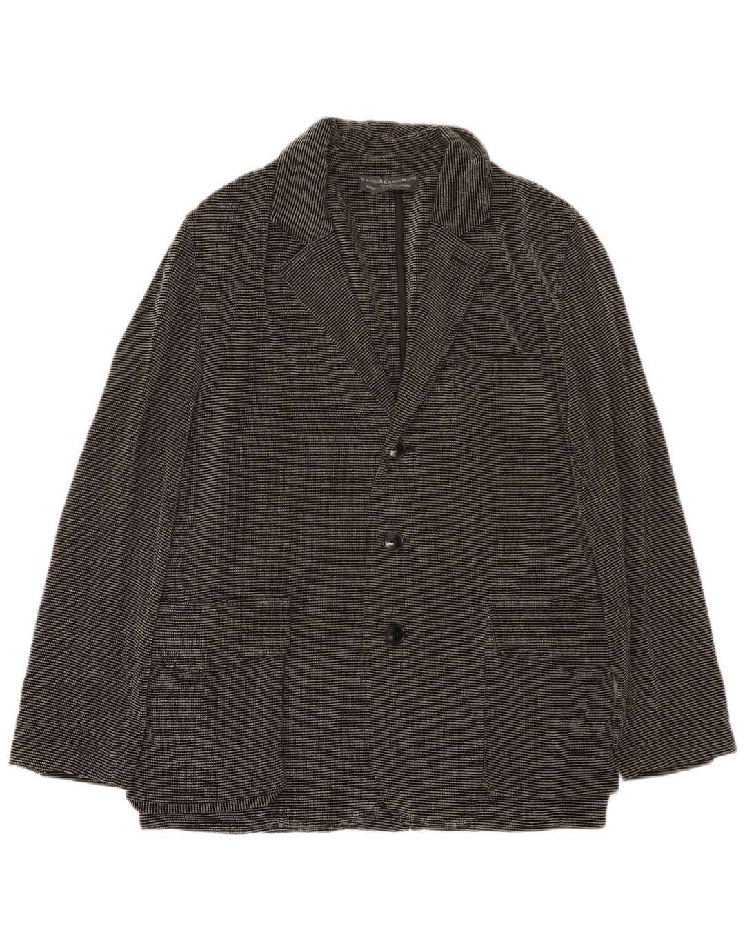 Sacou Kandis & Kandis Mann pentru bărbați UK 38 Medium Black Pinstripe
