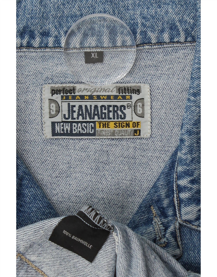 Gilet pentru femei Jeanagers din denim UK 18 XL, bumbac albastru
