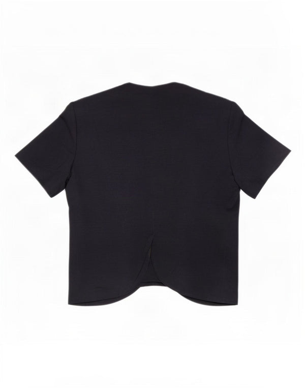 MIMMINA Jachetă cu mânecă scurtă pentru femei UK 14 Medium Black