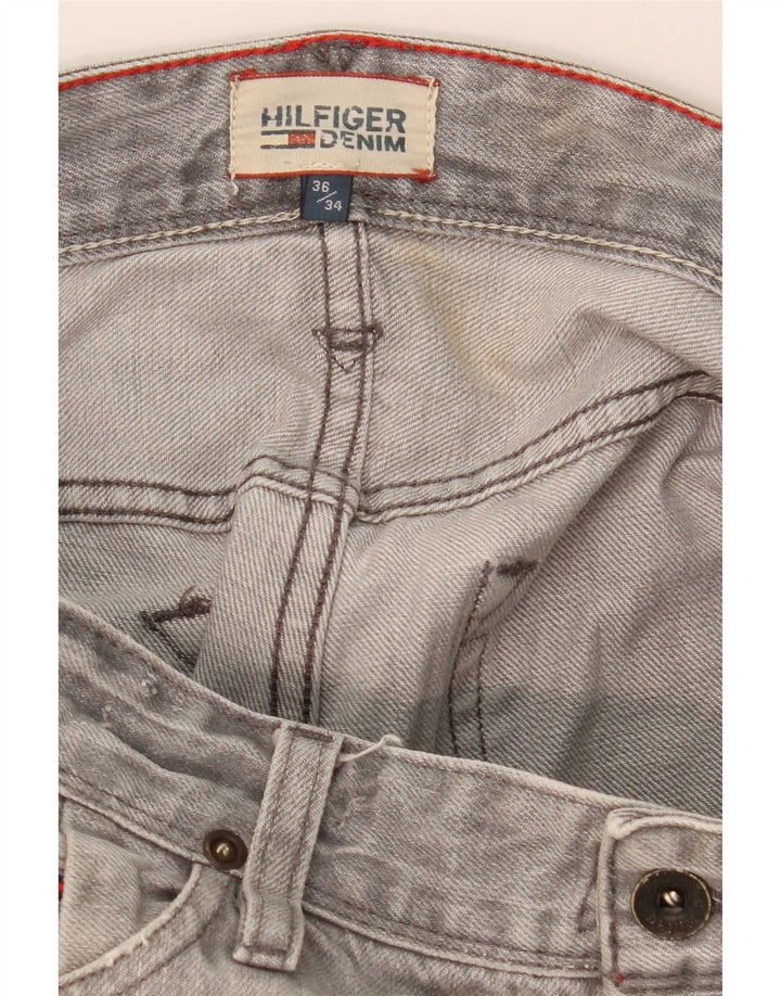 Blugi slim pentru bărbați Tommy Hilfiger W36 L34 gri