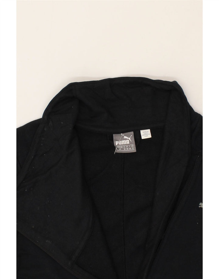 Jachetă de trening PUMA pentru femei UK 10 Small Black