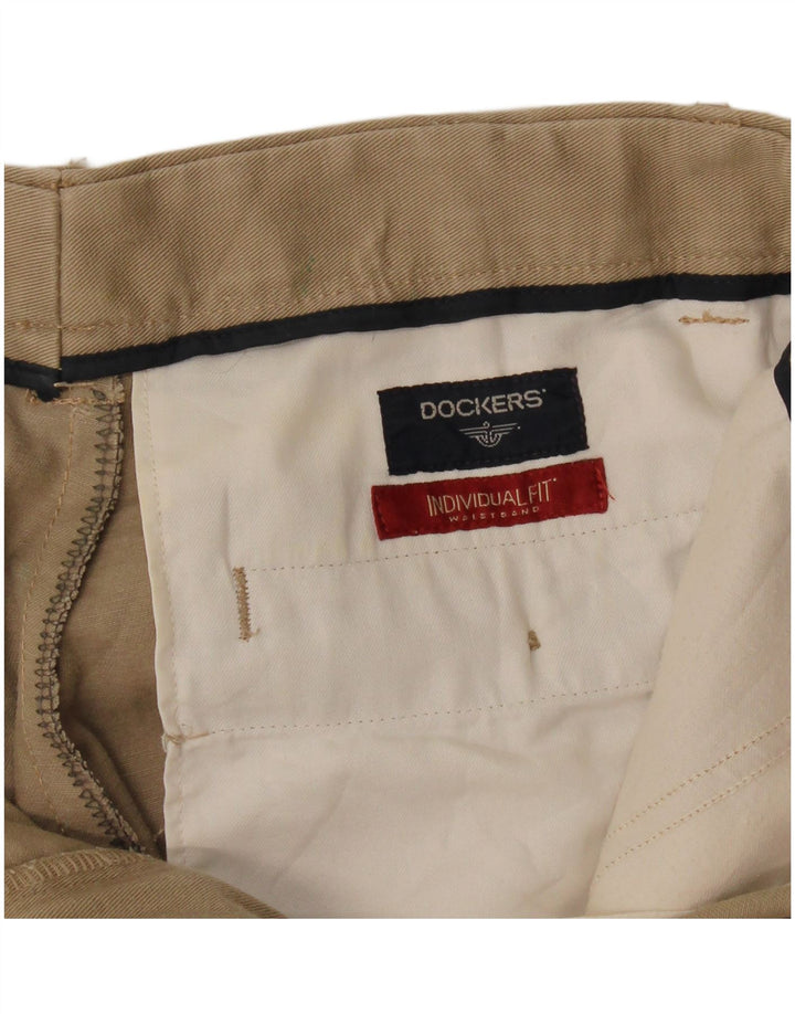 Pantaloni chino pentru bărbați Dockers pegged W27 L30 kaki