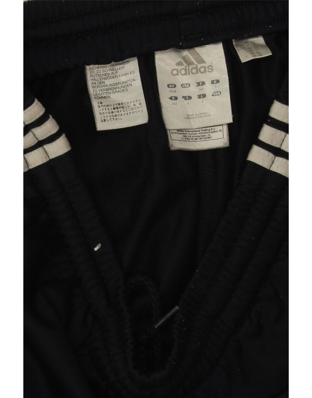 Pantaloni de trening Adidas pentru bărbați Marea Britanie 34/36 Poliester bleumarin mic