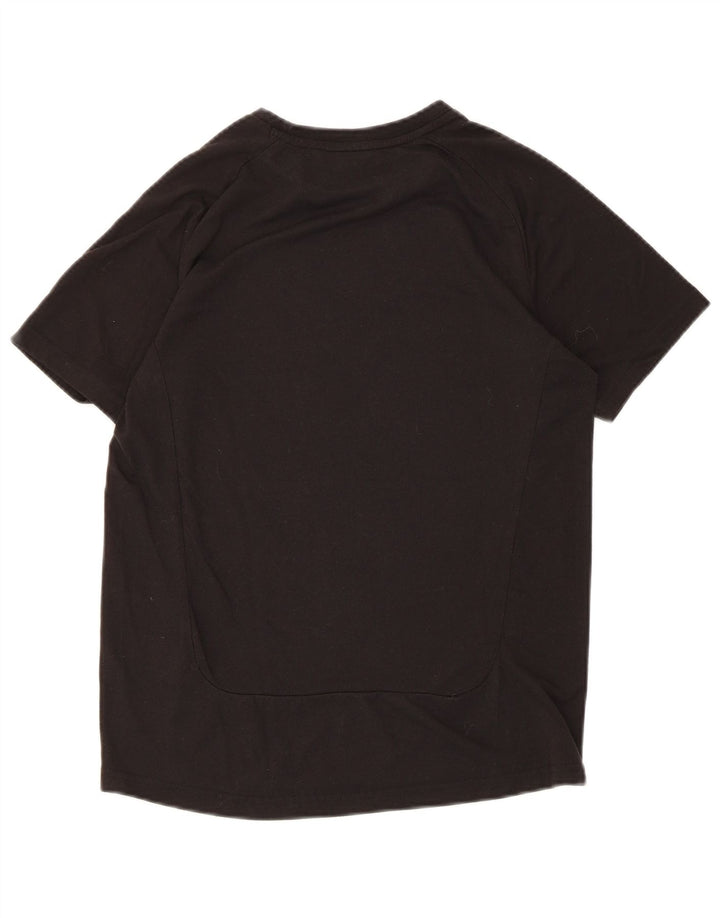 Tricou Puma Băieți Top 13-14 Ani Poliester Negru