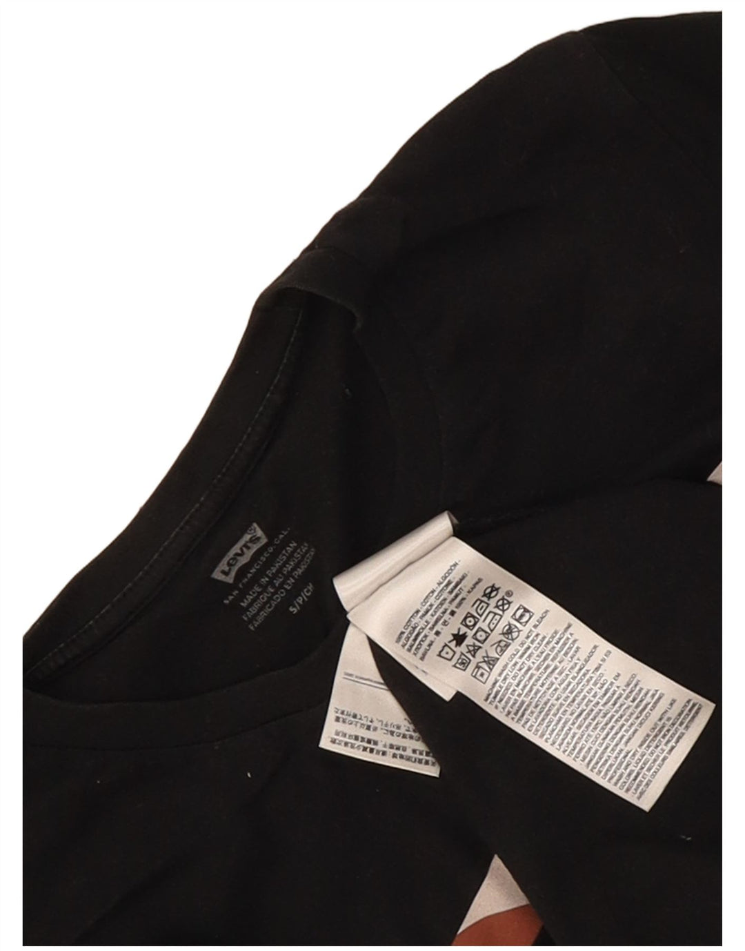 Tricou grafic Levi's pentru bărbați Top mic, negru, bumbac