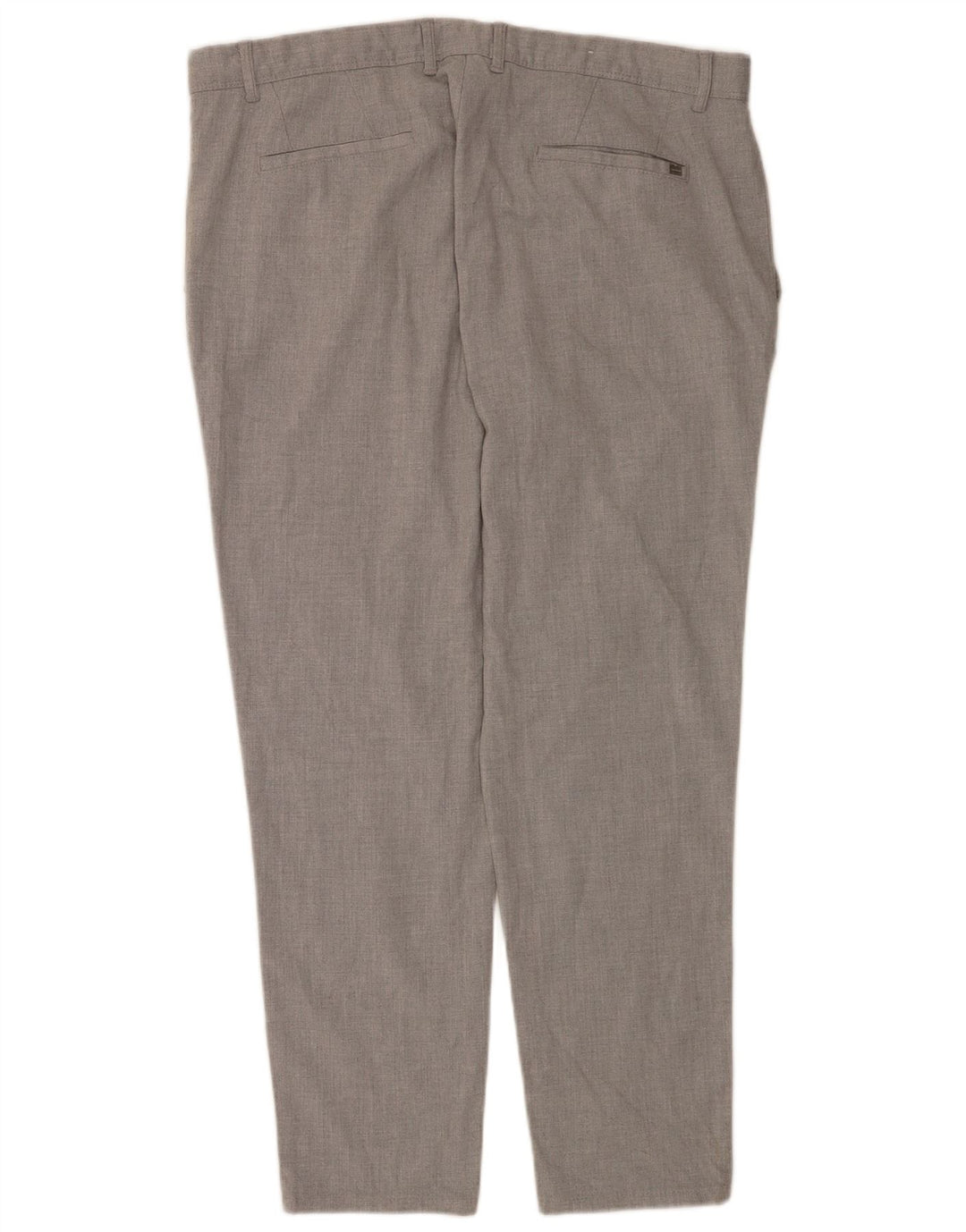 Pantaloni chino slim pentru bărbați Zara EU 48 XL W38 L29 Gri Poliester