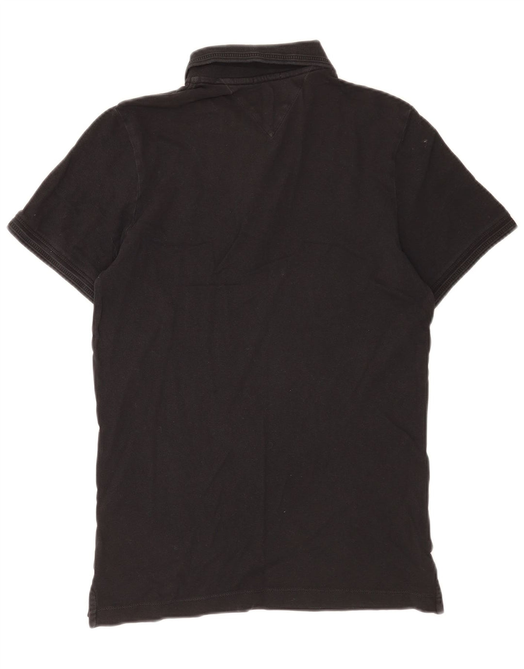 Tricou polo slim fit Tommy Hilfiger pentru bărbați, negru