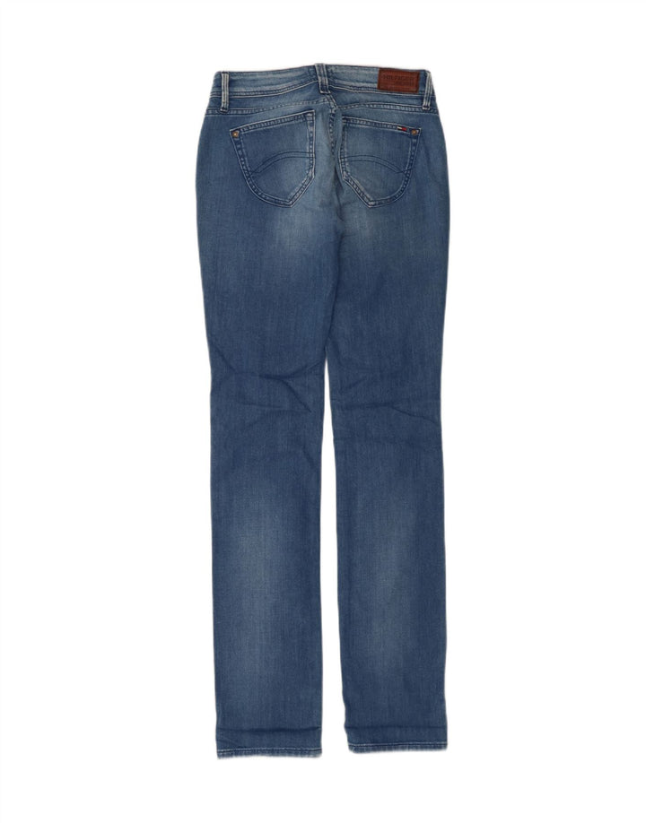 TOMMY HILFIGER Womens Slim Jeans  W26 L34 Blue Cotton Vintage Tommy Hilfiger and Second-Hand Tommy Hilfiger from Messina Hembry 