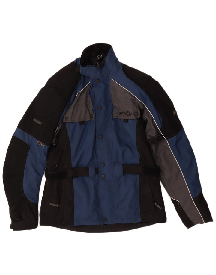 Jachetă Racer pentru bărbați Reusch UK 42 XL Albastru din poliamidă color bloc