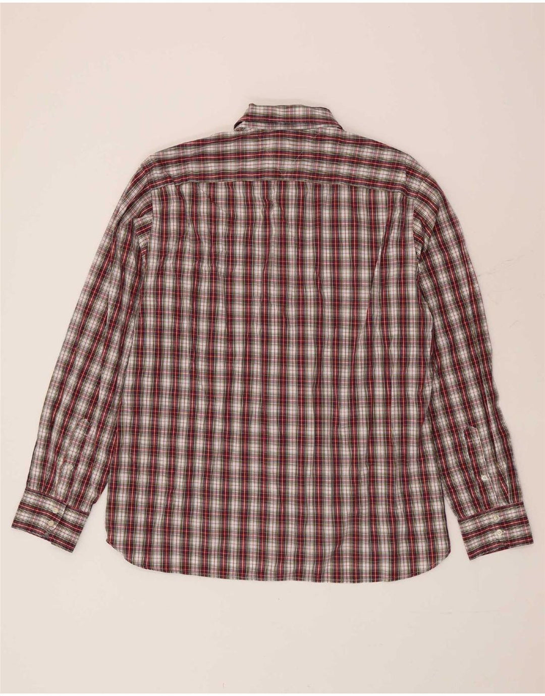 Cămașă pentru bărbați Tommy Hilfiger XL, bumbac cu carouri roșii