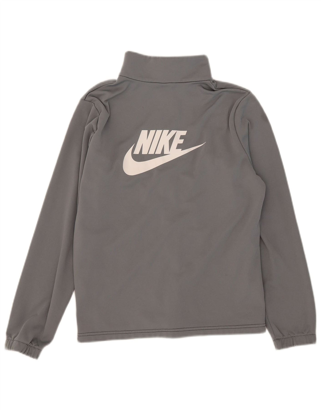 Jachetă de trening cu grafică Nike pentru băieți 13-14 ani XL, gri, color block