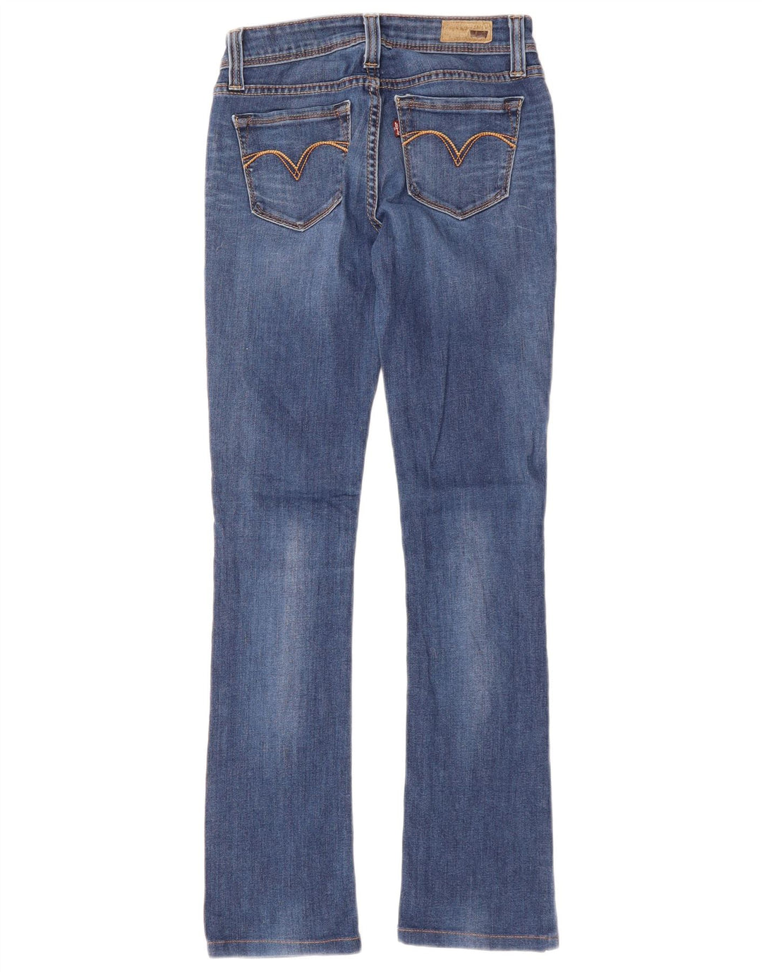 Jeans Levi's pentru femei cu jambiere Bootcut W26 L29 Bumbac albastru
