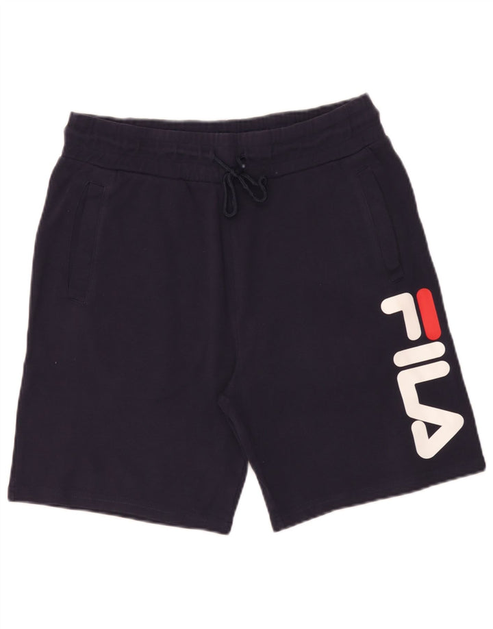 Pantaloni scurți sport Fila pentru bărbați, medii bleumarin
