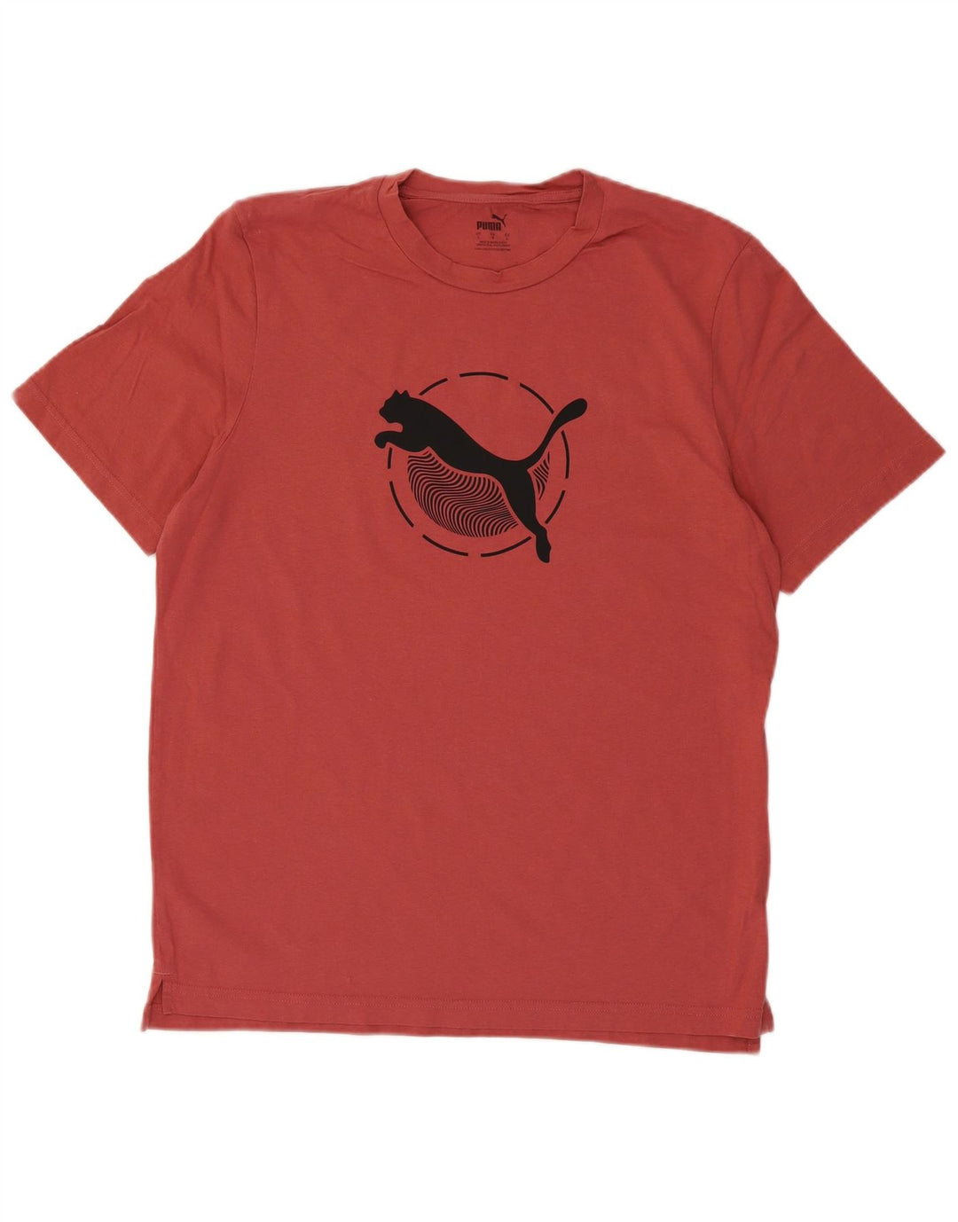 Tricou grafic Puma pentru bărbați Top mare bumbac roșu