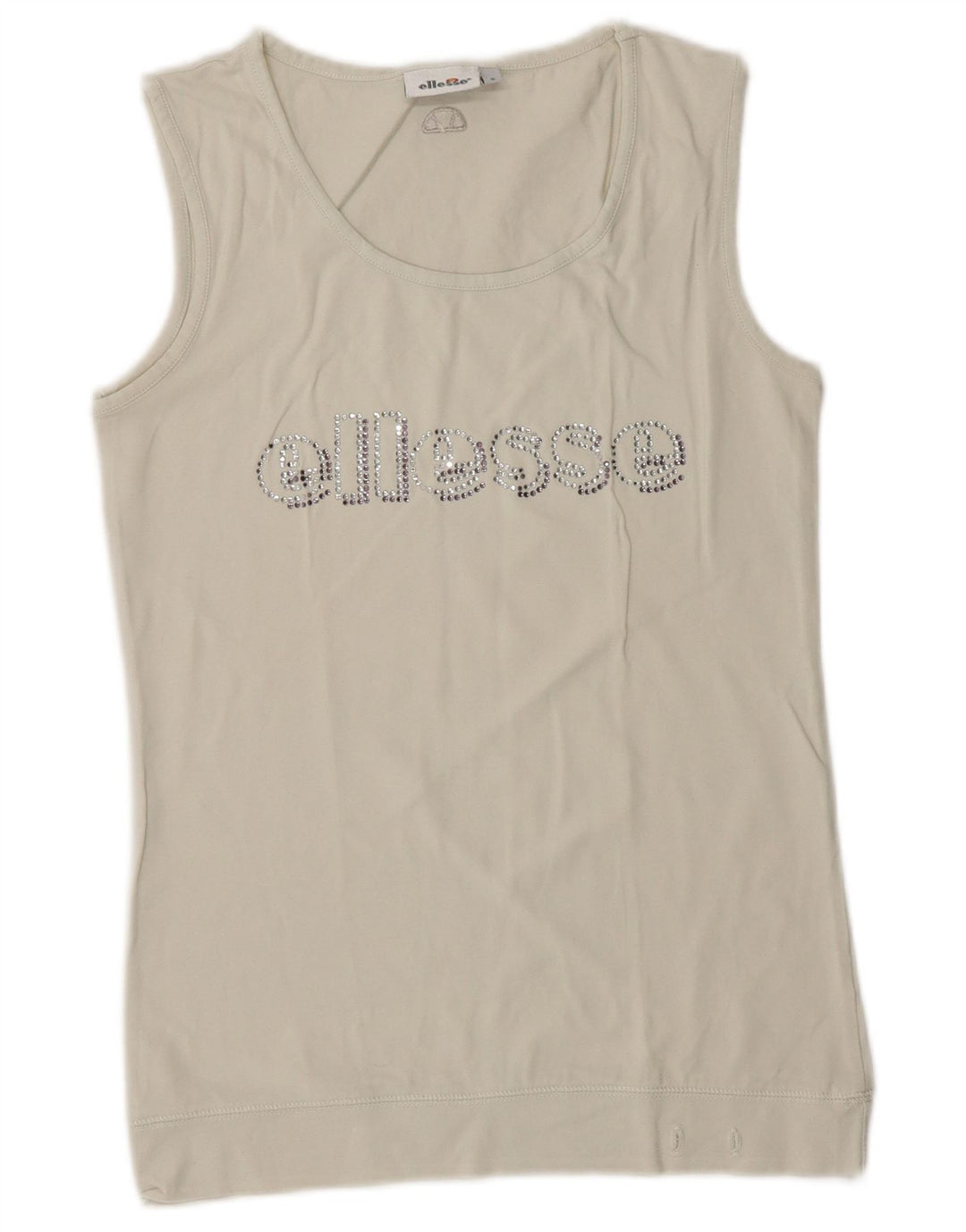 Vestă cu grafică pentru femei Ellesse UK 10 Small White