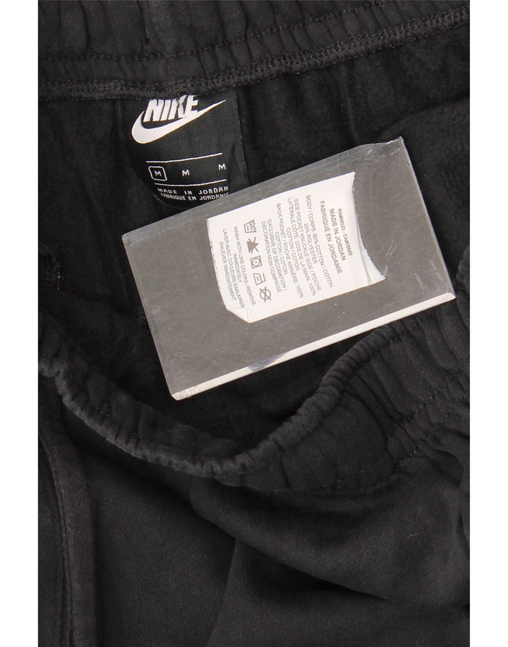 Pantaloni de trening pentru bărbați NIKE Pantaloni de jogging, bumbac mediu negru