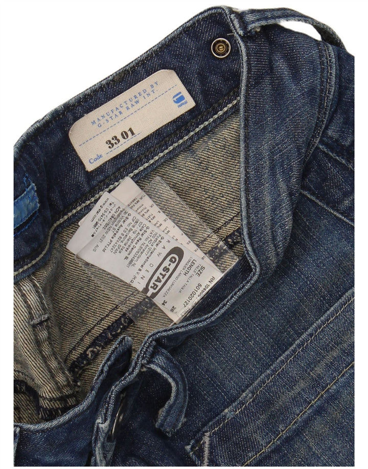 Blugi super subțiri pentru femei G-STAR L28 L34 Bumbac albastru