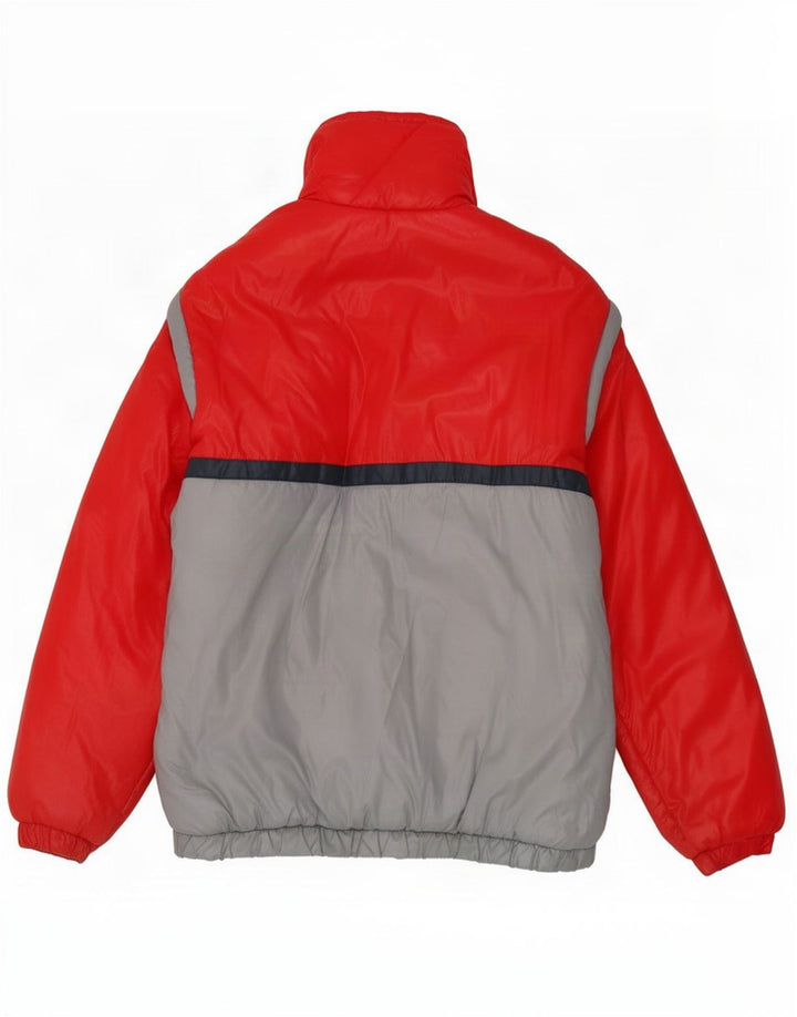 Jachetă căptușită cu glugă pentru bărbați Gerry EU 48 Medium Red Colorblock