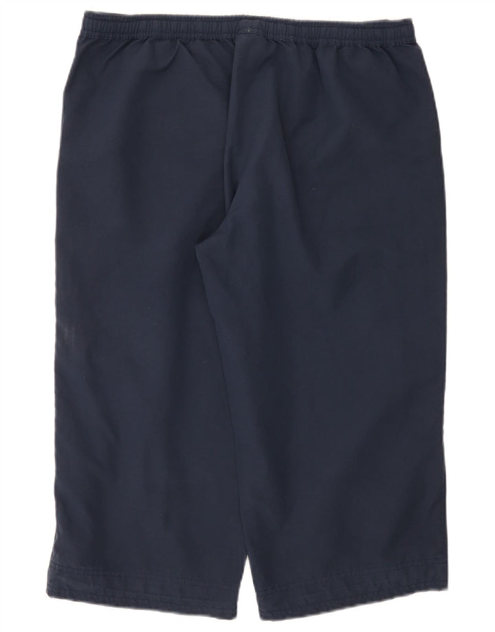 Bermude sport Reebok pentru femei UK 14, mari, poliester, albastru