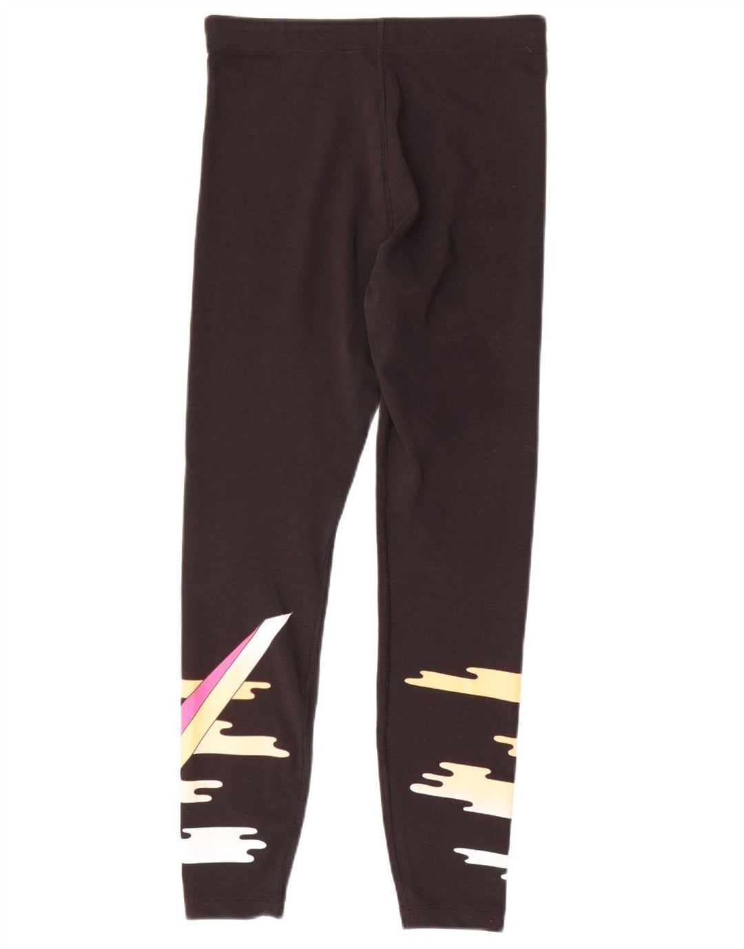 Leggings grafic Nike pentru femei UK 14 Medium Black Colorblock