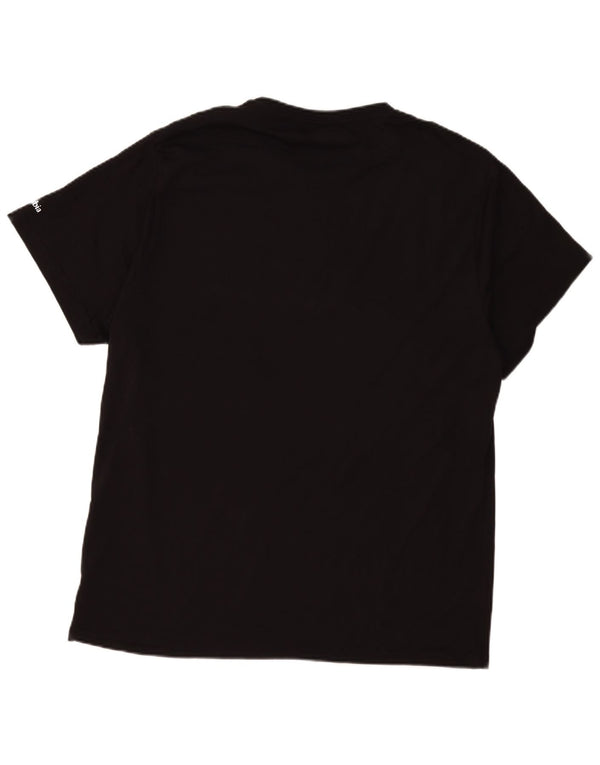 Tricou grafic Columbia pentru bărbați Top 2XL bumbac negru