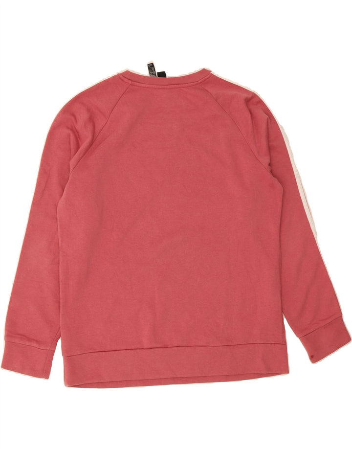 ADIDAS Womens Sweatshirt Jumper UK 20/22 XL Pink Polyester Vintage Adidas and Second-Hand Adidas from Messina Hembry 