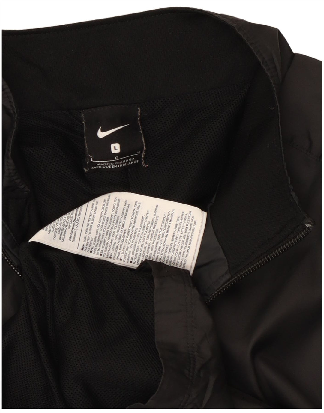 Jachetă de trening pentru bărbați Nike, mare, negru, poliester