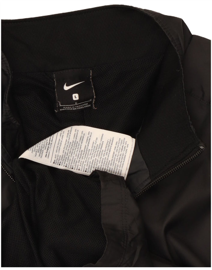 Jachetă de trening pentru bărbați Nike, mare, negru, poliester
