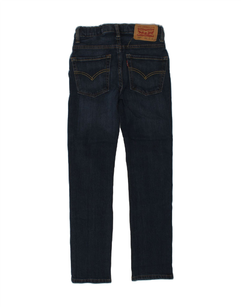 LEVI'S Girls 510 Skinny Jeans 9-10 Years W25 L25 Navy Blue Cotton | Vintage Levi's | Thrift | Second-Hand Levi's | Used Clothing | Messina Hembry 