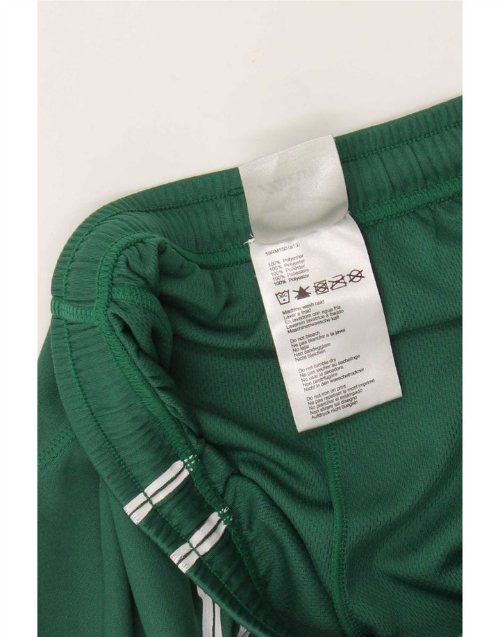 Pantaloni scurți sport grafic Mizuno pentru bărbați, mari, verde, poliester