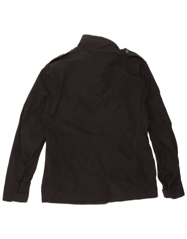 Jachetă militară pentru bărbați Calvin Klein Jeans UK 40 Poliester negru mare