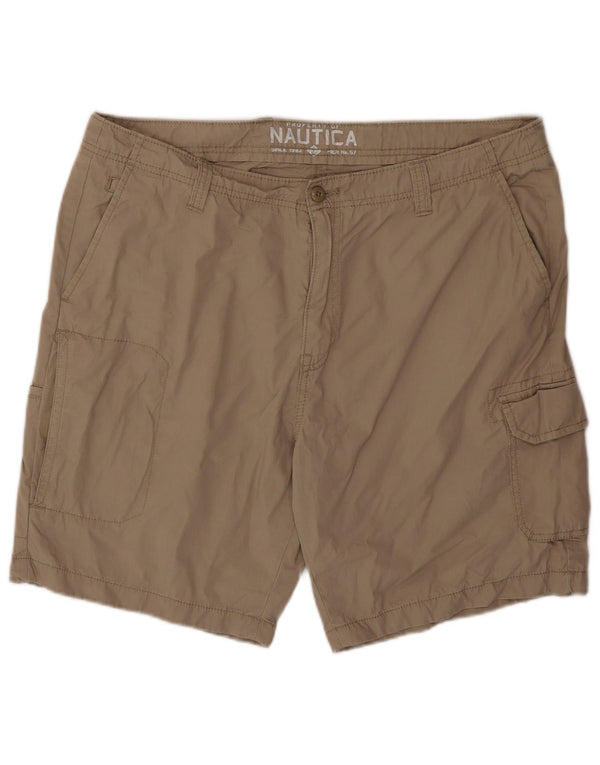 Pantaloni scurți cargo pentru bărbați Nautica W38 XL bumbac bej