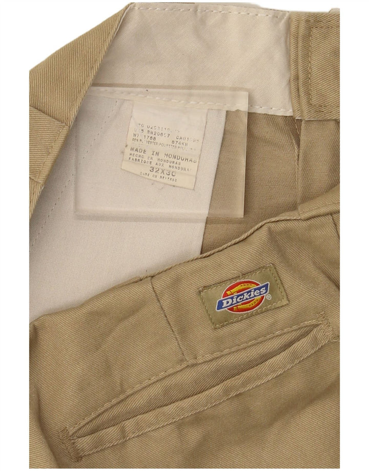 Pantaloni scurți chino pentru bărbați Dickies W32 Poliester Bej Mediu